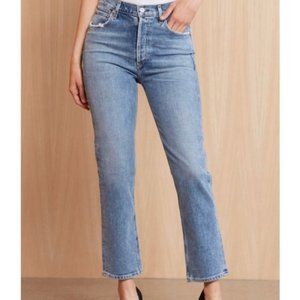 Ag Adriano Goldschmied The Charlotte Straight Leg Jeans Size 32